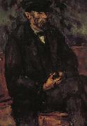 Paul Cezanne gardener painting